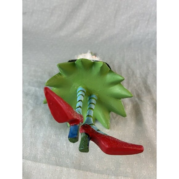 Krinkles Cat Holding Christmas Tree 10" Figurine by Patience Brewster Dept 56 - Picture 9 of 9